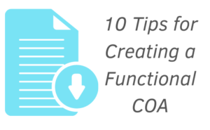 download 10 Tips for Functional Chart-Of-Accounts guide